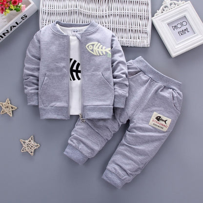 Professional Children's Three-Piece Clothing Set