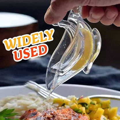 Manual Lemon Juicer Transparent Acrylic Elegance Bird Shape Lemon Slice Squeezer Kitchen Tools Gadgets