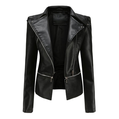 Veste de moto en cuir