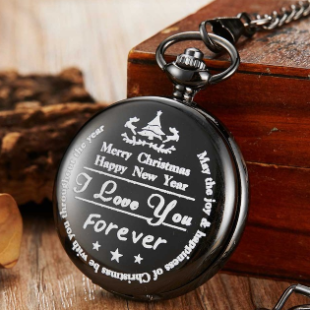 TO MY SON LOVE FOREVER Quartz Pocket Watch