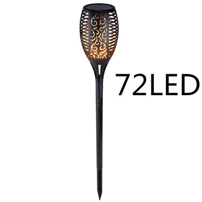 Solar Flame Flickering Garden LED Light | Outdoor Solar Tiki Torch | Landscape Decoration - BrightLite
