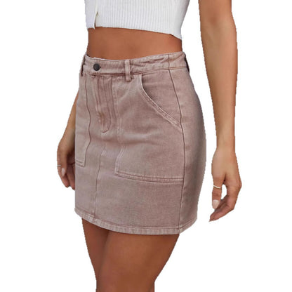 Womens Slim-fit Body-hugging Skirt
