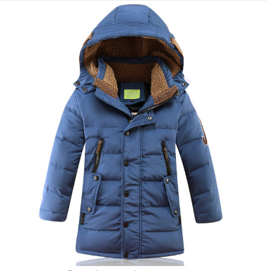 -30 degrés vestes d'hiver pour enfants en duvet de canard rembourré vêtements pour enfants grands garçons chaud hiver vers le bas manteau épaississement vêtements d'extérieur