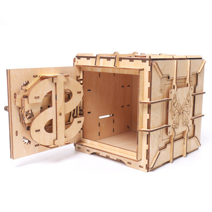 Kids Wood Pussel Lösenord Box Toy