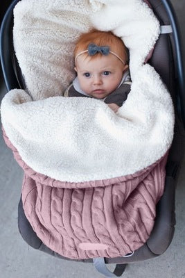 Sac de couchage pour poussette de bébé, corps d'hiver, garde au chaud