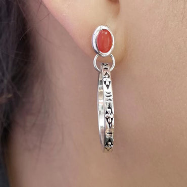 Women's Fashion Personalized Circle Earrings