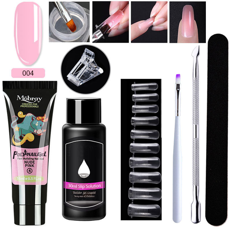 7-delad Nail Art Crystal Extender Set