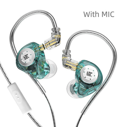 Nya KZ EDX Pro Hörlurar Bas Hörlurar In-Ear Monitor Hörlurar Sport Brusreducerande HIFI Headset