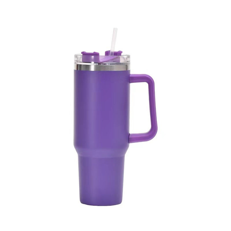 Tasse isotherme en acier inoxydable 40oz Paille Bingba