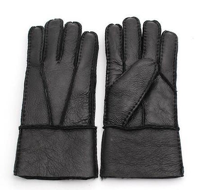 Men's Gloves Sheepskin Fur Gloves