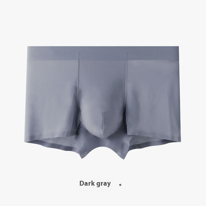 Seamless Men's Ice Silk Underwear Breathable Antibacterial