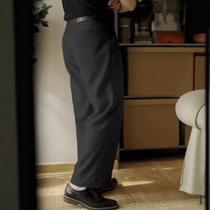 Men's Casual Fashion Loose Straight Trend Wide-leg Pants