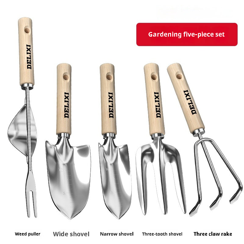 Garden Tools Set Flowers - Planting Spade Rake Garden