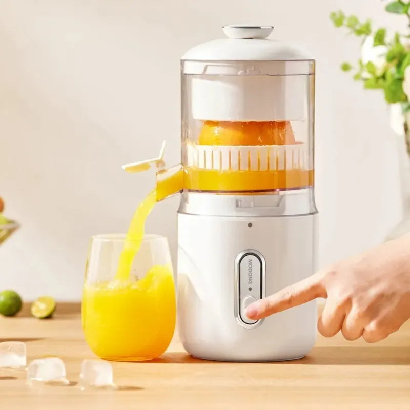 Presse-agrumes électrique multifonctionnel sans fil en acier, mélangeur de citron Orange, Mini presse-fruits Portable USB, presse-agrumes à pression pour la cuisine