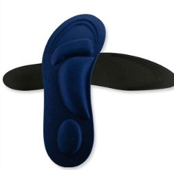 Soft Insole High Heel Shoe Pad Men Women 4D Sport Sponge Pain Relief Insert Cushion Pad Shoe Insoles 1Pair