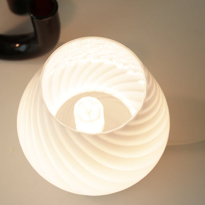 Bedside Lamp Nordic Style Glass Table Lamp Retro Bedroom Lamp