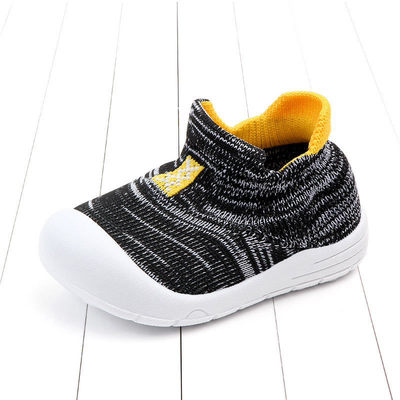 Spring Children\'s Single Shoe Soft Sole Walking Shoes Non Slip Breathable Baby Shoes