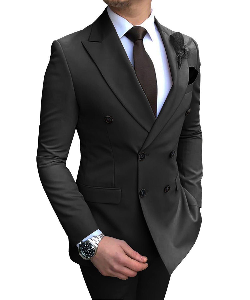 Suit Suit Men's Two-piece Groomsmen Costume Wedding