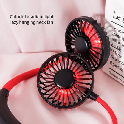 Holiday Relaxation: Portable Neckband Fan for Summer Comfort