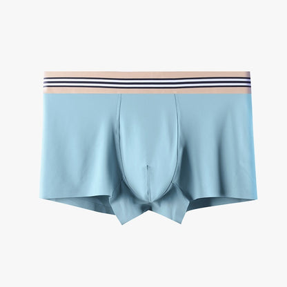 Summer Antibacterial Breathable Mid-waist Boxers Men