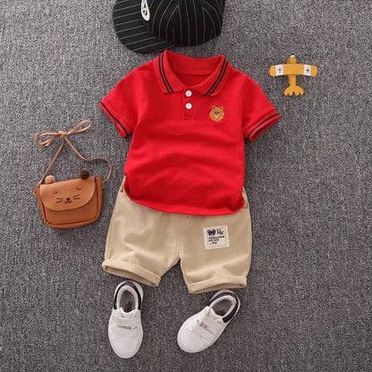 Boys Short Sleeve Suit - Professional Design