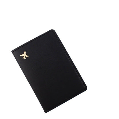 Travel Abroad Multifunctional Document Leather Protective Cover