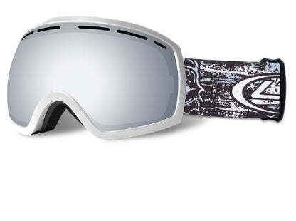 Grandes lunettes de ski sphériques lunettes de nuit antibuée polyvalentes