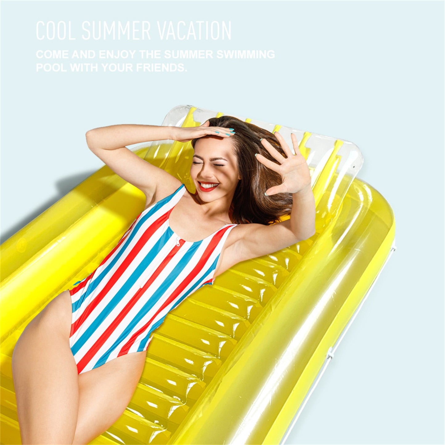 Holiday Poolside Floating Air Cushion