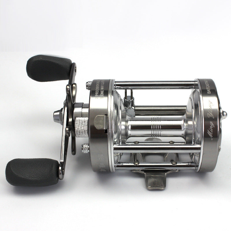 Metal Double Brake Drum Leiqiang Wheel Boat Fishing Reel Weihai Reel Fishing Gear