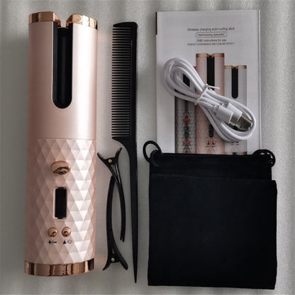 Automatic Wireless Curler Automatic Hair Curler iron wireless Curling Iron