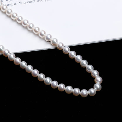 Pearl necklace.