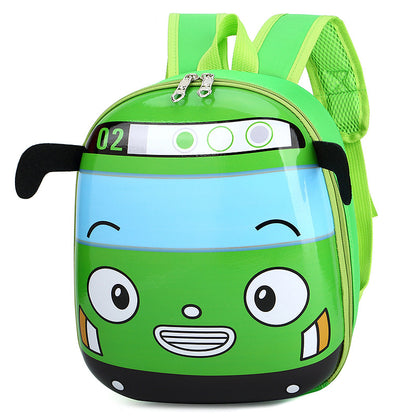 Sac d'école de voiture mignonne de dessin animé