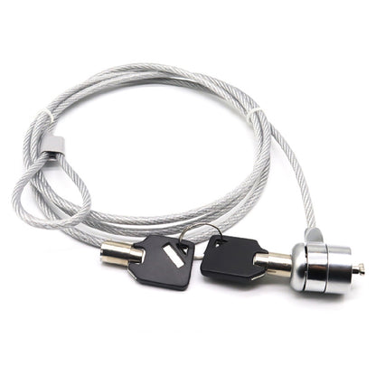 Computer laptop key lock security anti-theft wire rope