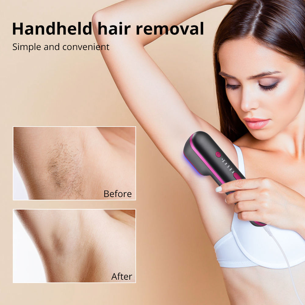 High-Capacity IPL Hair Removal - 100,000 Flash Professional System for All Genders