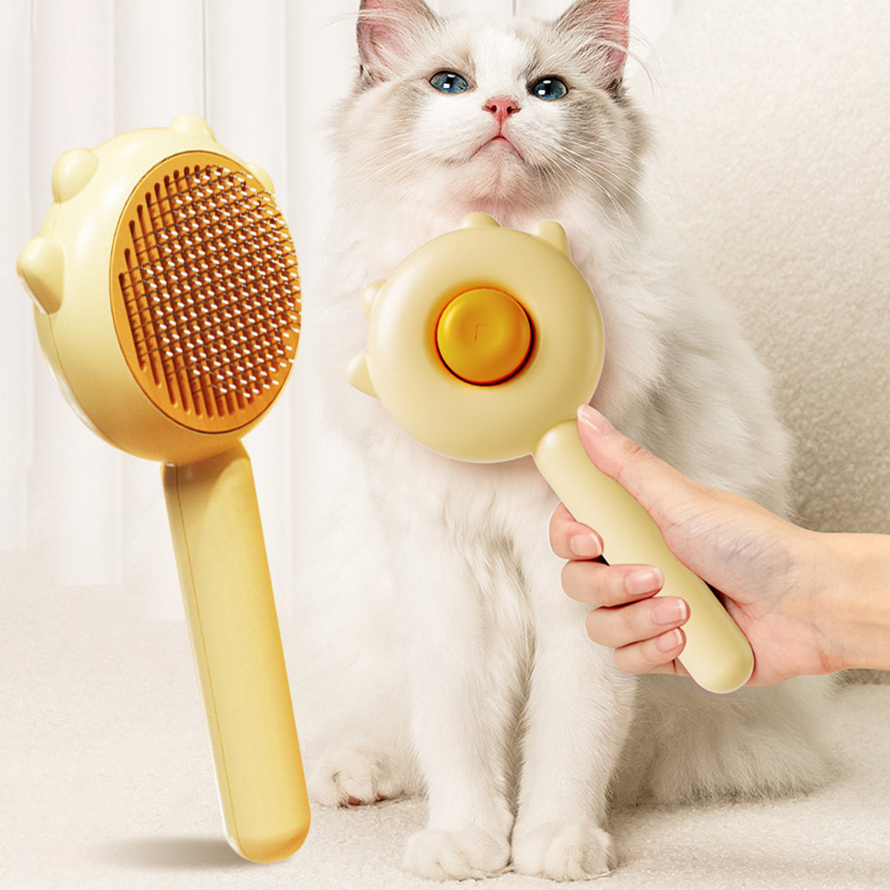 Peigne de Massage pour chat, peigne magique pour animaux de compagnie, épilation, brosse pour chat et chien, toilettage, fournitures de nettoyage, grattoir