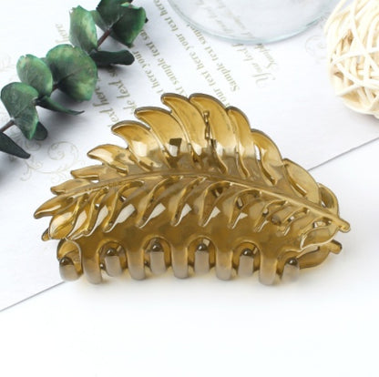 Version Of Leaf Hairpin Frosted Catch Clip Ball Head Set Hairpin Practical Hairpin