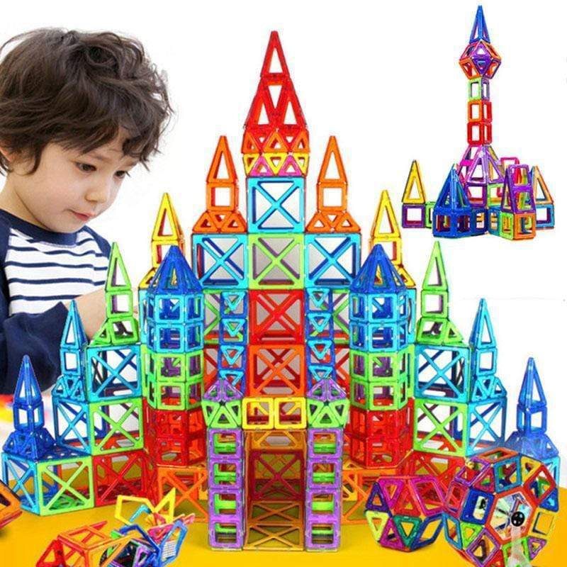 Blocs de Construction magnétiques bricolage aimants jouets pour enfants ensemble de Construction de concepteur cadeaux pour enfants jouets