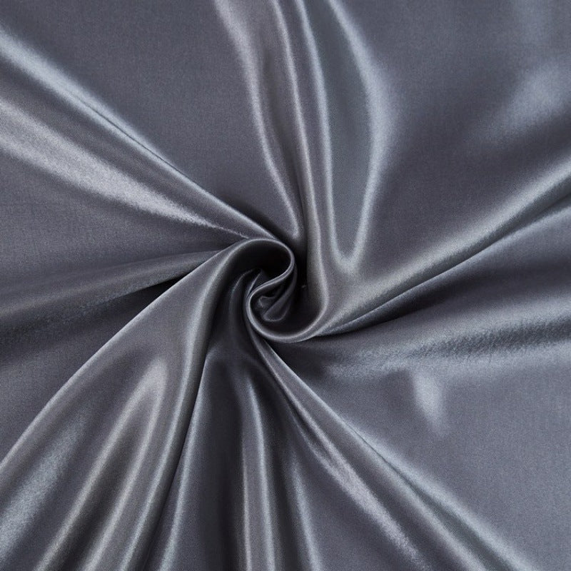 Literie, drap de lit de couleur unie, drap-housse, ensemble de quatre pièces