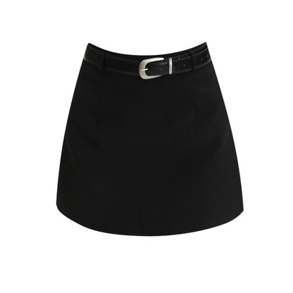Small High Waist Slimming Sheath A- Line Skirt