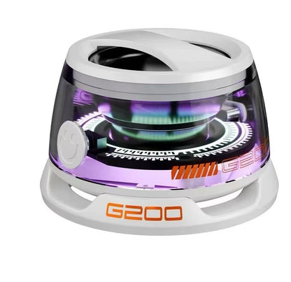 Bärbar Bluetooth-högtalare G200 RGB-belysningshögtalare BT5.3 Mini-ljudlåda 7 timmars uppspelning Magnetisk telefonhållare