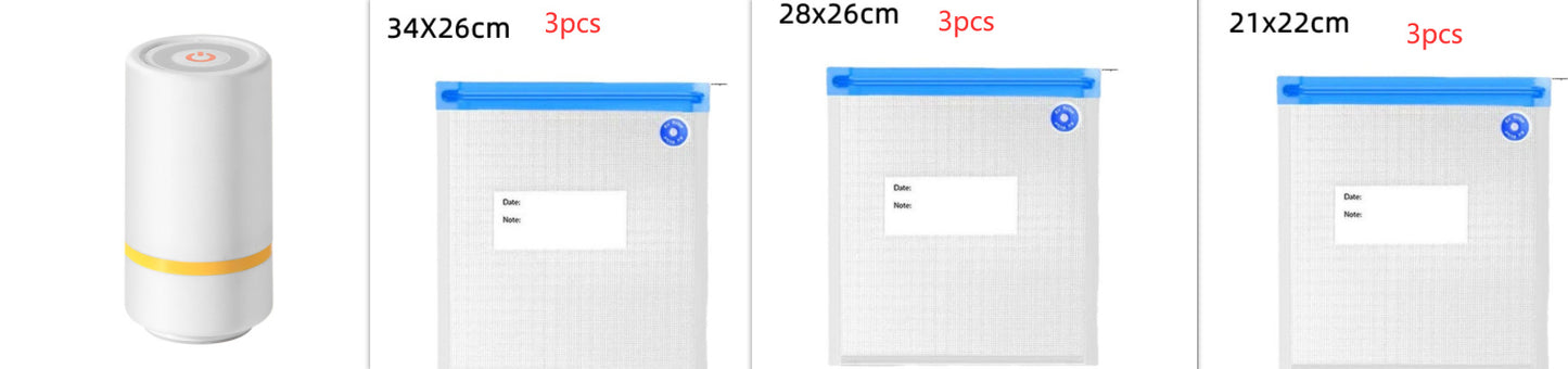 Ny Mini Vacuum Sealer Kök Bärbar USB Elektrisk AirPump Färskhållande handhållen vakuumförseglingsmaskin Förpackningspackare för hemmet