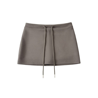 Professional Sweet Hot Girl Style Low Waist Drawstring Hip Skirt - Sexy Design (Adjustable Fit, Curve-Accentuating)