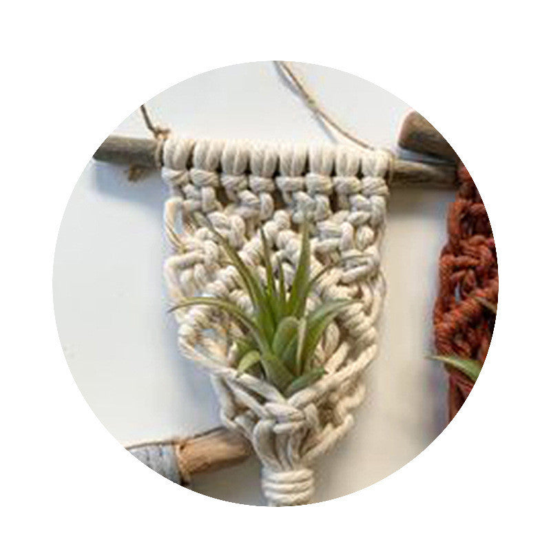 Mini cintres pour plantes en macramé, décoration d'intérieur, pour plantes aériennes