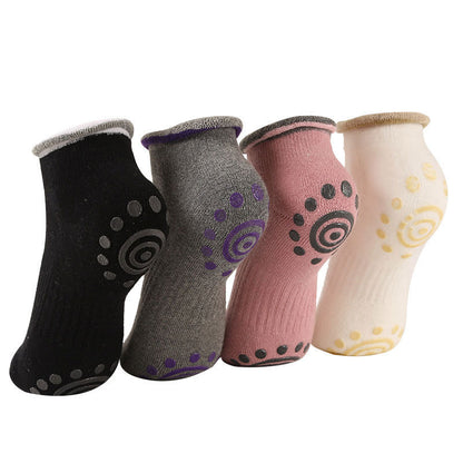 Non-slip yoga socks, silicone granules, yoga socks, floor socks