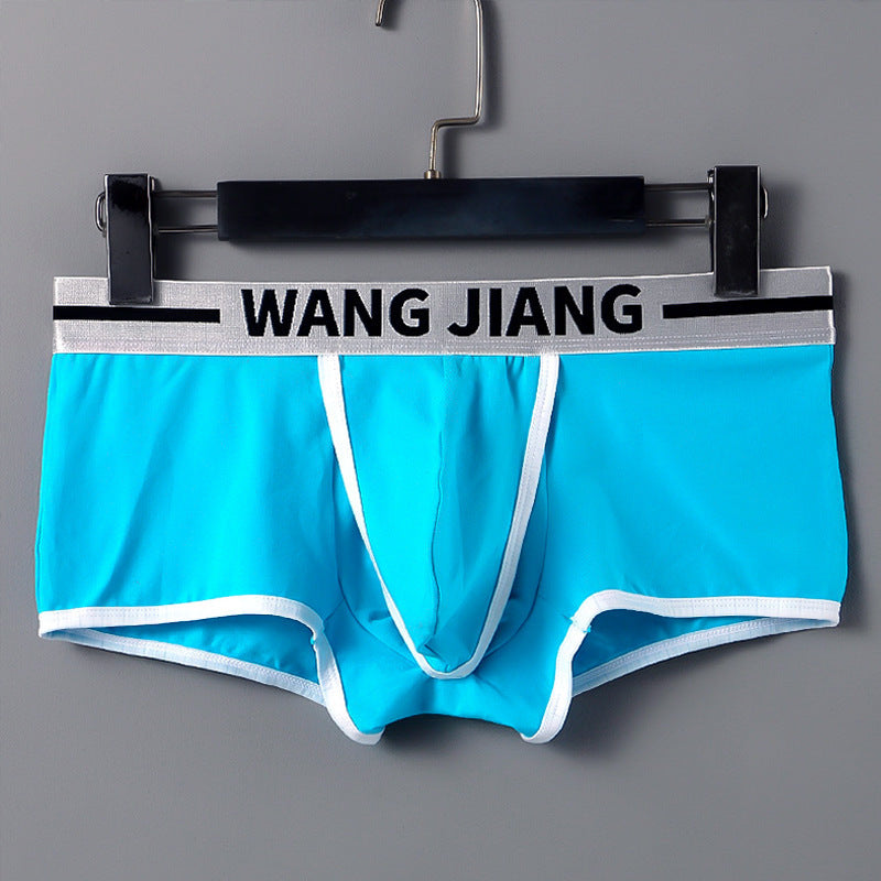 Cotton Men's Underwear Capsule Bag Separation Underwear Men's Solid Color Three-dimensional Cutting Cotton Underwear Men's