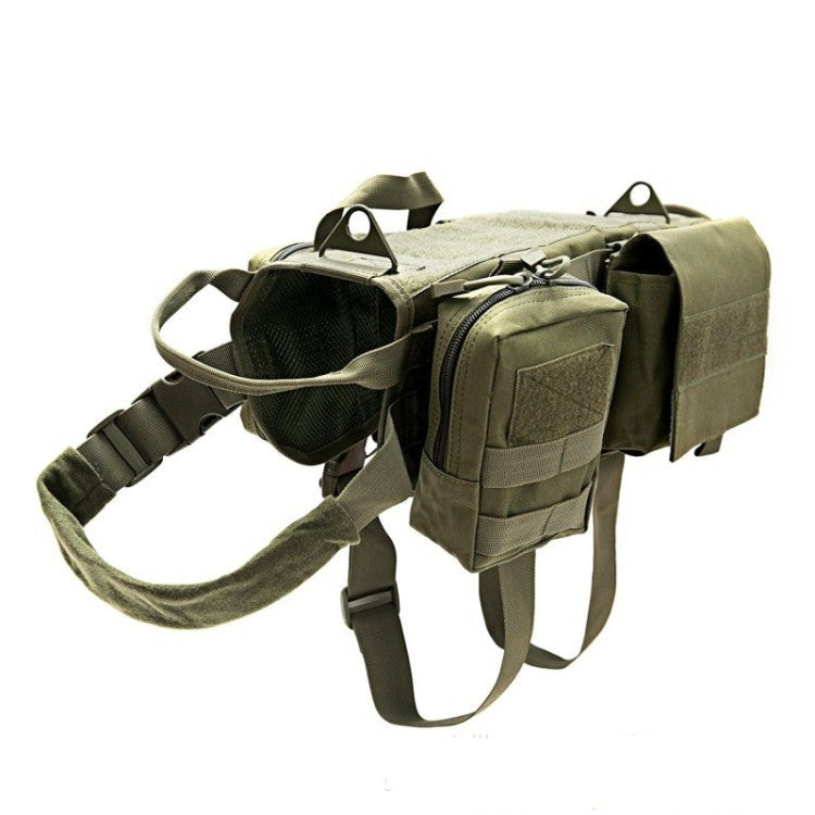 Dog combat clothing vest