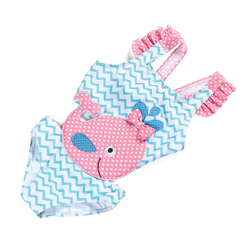 Bébé maillot de bain filles pastèque maillot de bain natation plage bain Bikini mignon été une pièce maillot de bain