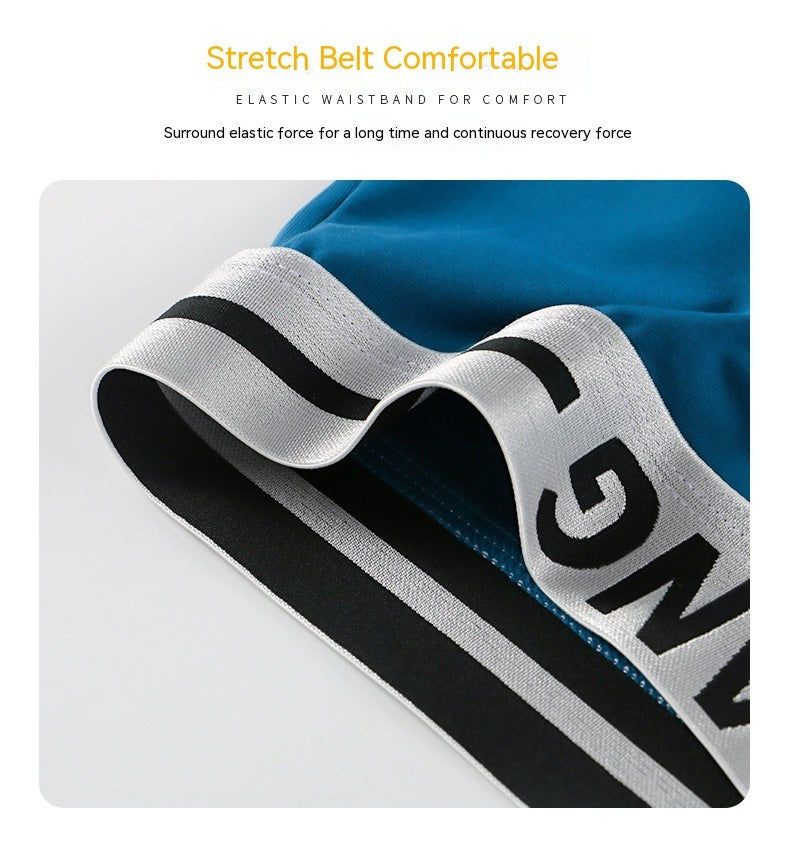 Cotton Men's Underwear Capsule Bag Separation Underwear Men's Solid Color Three-dimensional Cutting Cotton Underwear Men's