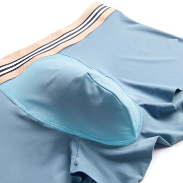 Summer Antibacterial Breathable Mid-waist Boxers Men