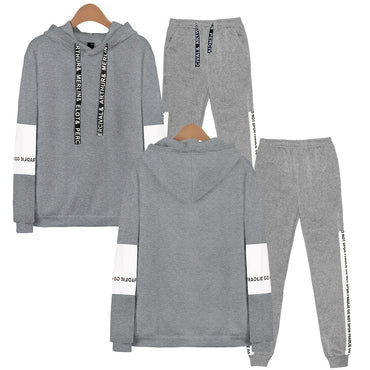 Sweater Suit Solid Color Wholesale Leggings Trousers Two Piece Set